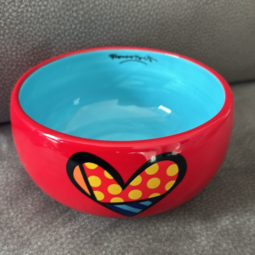 Britto Heart Serving Bowl